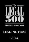 Leading Firm - LEgal 500 UK 2024